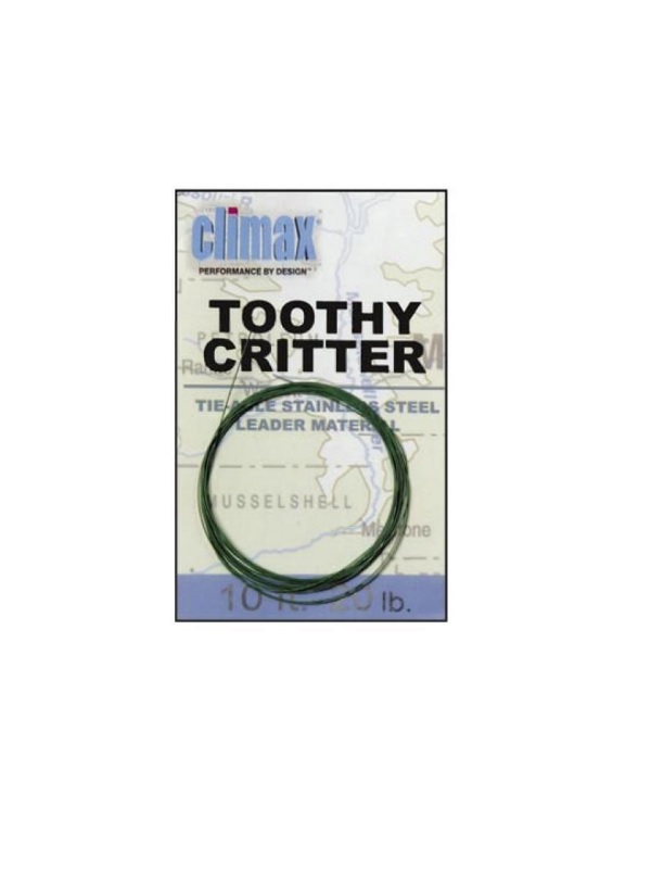 Поводочный материал Climax Toothy critter 5м 0,30мм 4,5кг 10lbs - фото 1