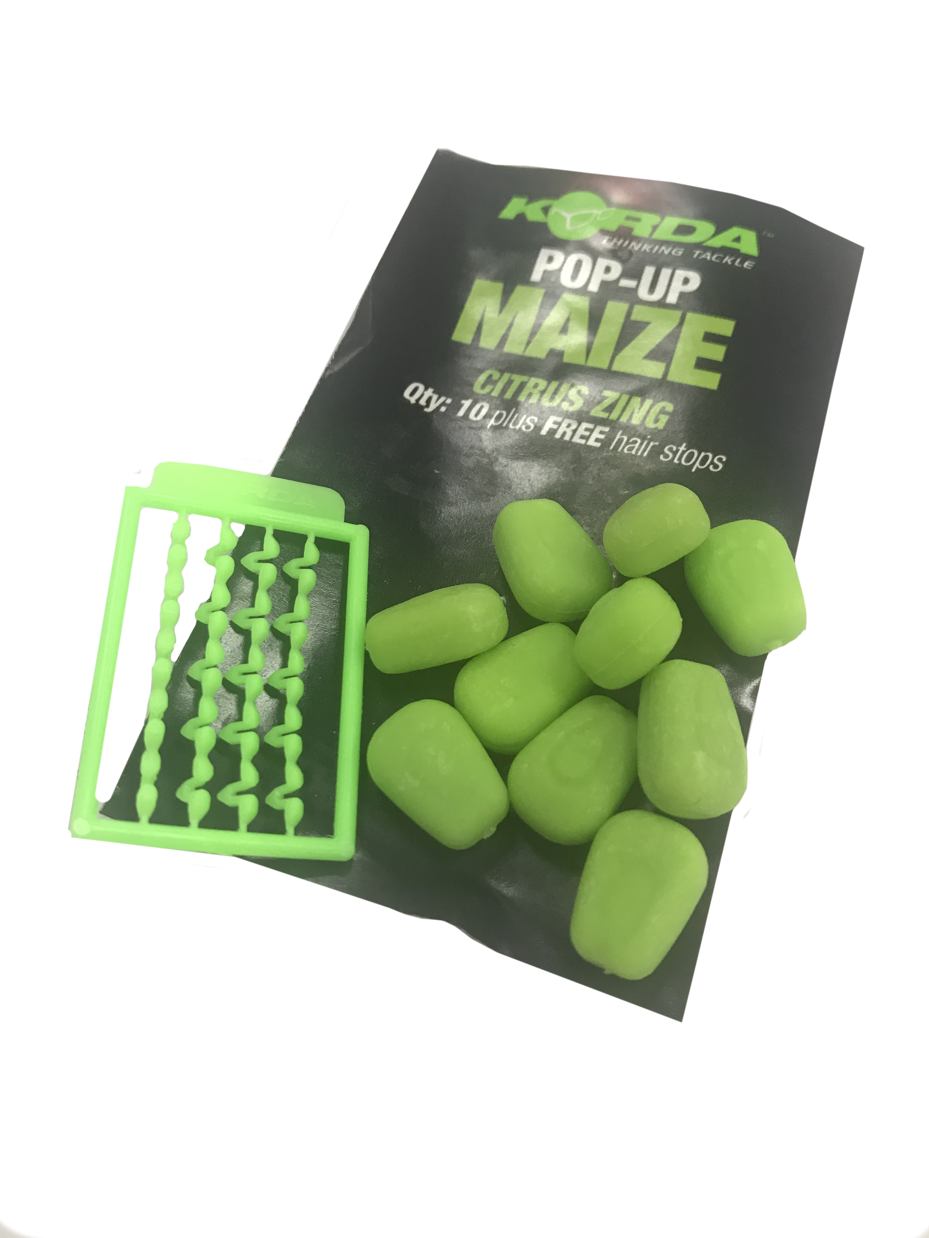 Приманка Korda Pop-up maize citrus zing green  - фото 1