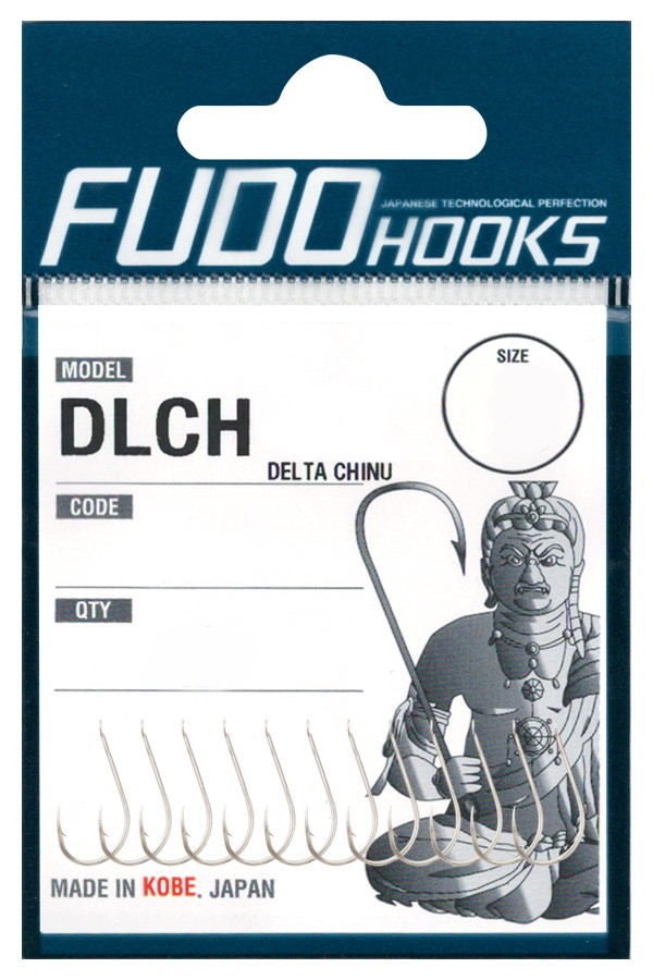 Крючки Fudo Delta Chinu DLCH-BN 0001 BN №8  - фото 1
