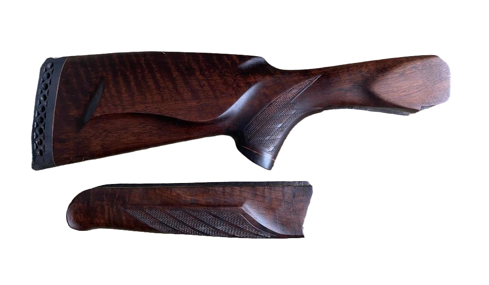 Приклад+цевье Левша ИЖ-27 Монте-Карло стар.образца люкс левша орех - фото 1