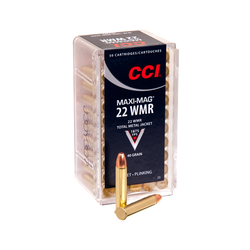 Патрон 22WMR CCI HS Maxi Mag TMJ 2,59гр (50шт) - фото 1