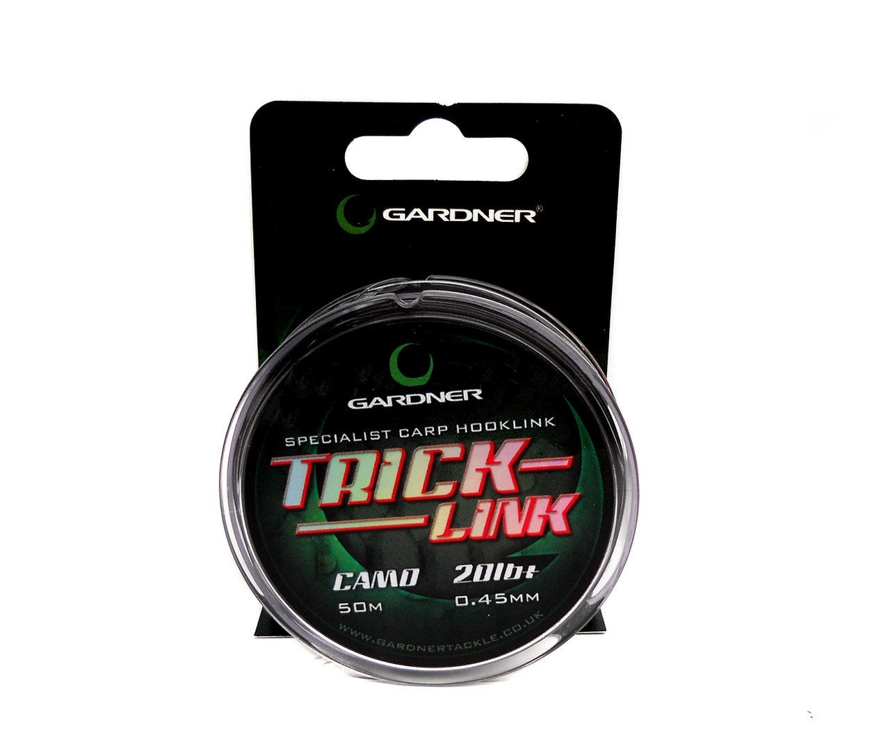 Поводочный материал Gardner Trick link camo 50м 20lb 0,45мм - фото 1