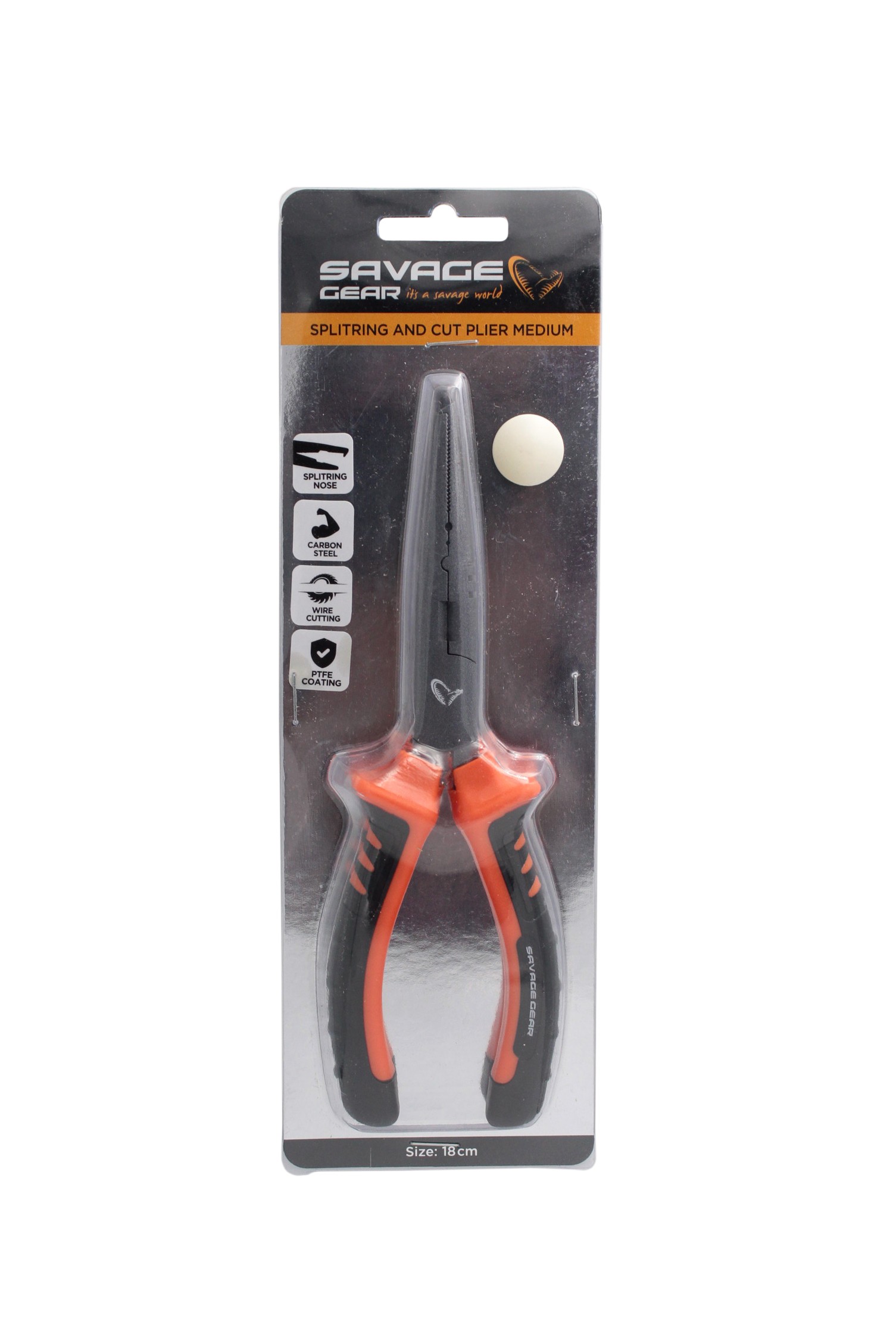 Плоскогубцы Savage Gear MP Splitring and Cut Pliers M 18см - фото 1