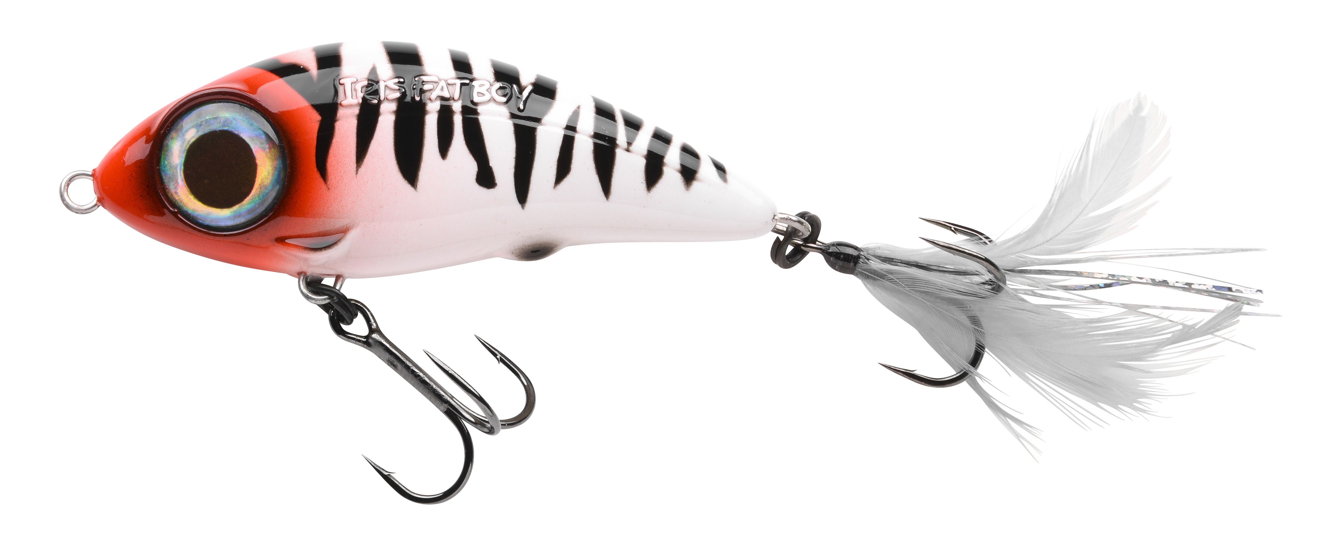 Воблер SPRO Iris Fatboy Hardlure Redhead Tiger 11,5 см 58 гр - фото 1