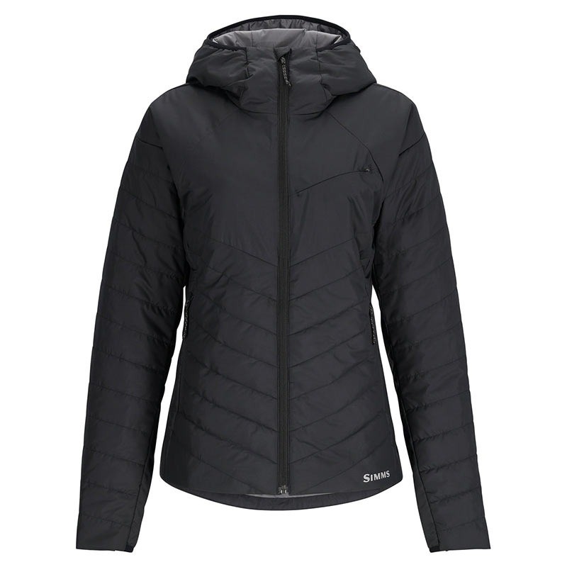 Куртка Simms Women's Fall Run Insulated Hoody Black  - фото 1