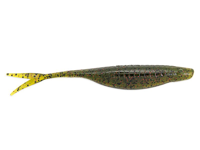 Приманка Bass Assassin Vapor Shad  5&quot; Watermelon / Red Glitter - фото 1