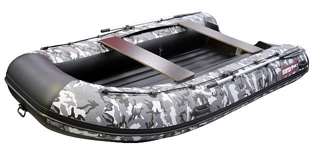 Лодка Хантер 360 серый - фото 1