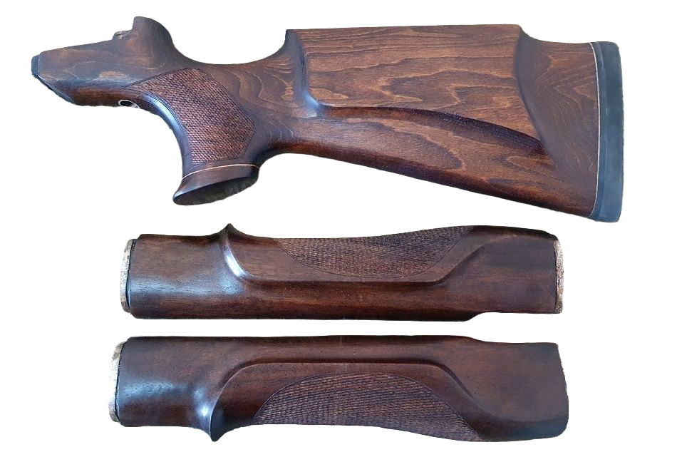 Приклад+цевье Левша Тигр Монте-Карло орех (под заказ) - фото 1