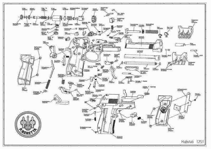 МП Опора тяги Beretta M92 FS - фото 1