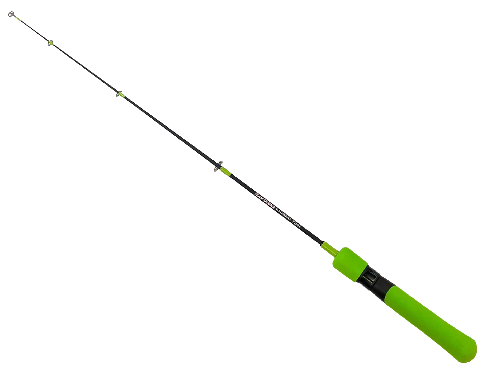 МП Удилище зимнее Team Dubna Vib Special Compact LIME TDVSCL-72HH - фото 1