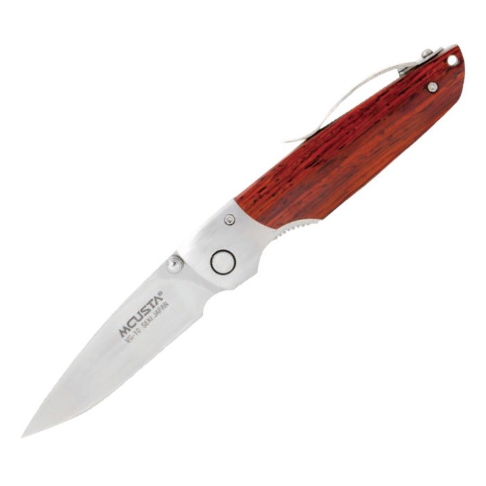 Нож Mcusta Teana Cocobolo Wood скл. клинок 7 см сталь VG10 - фото 1