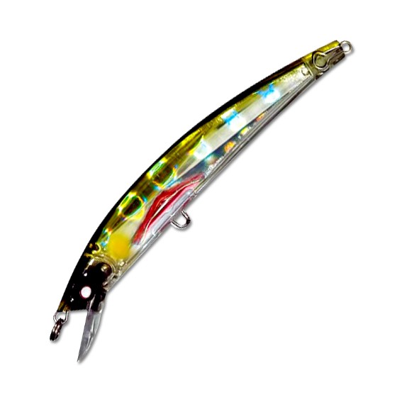 Воблер Yo-Zuri Crystal 3D minnow 90F F976 HAY - фото 1