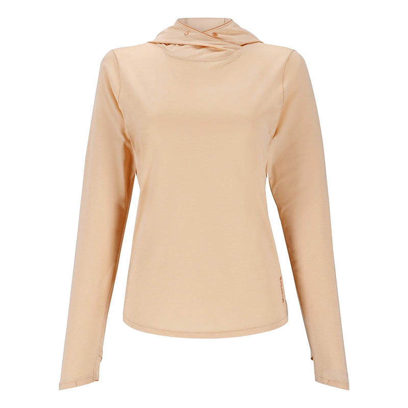 Термофутболка Simms Women's SolarFlex Hoody Antigua Heather  - фото 1