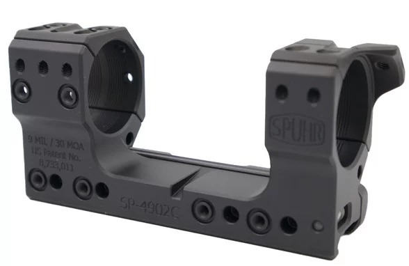 Кронштейн SPUHR Scope Mount Gen3 34мм на Picatinny h=38мм 9MIL - фото 1