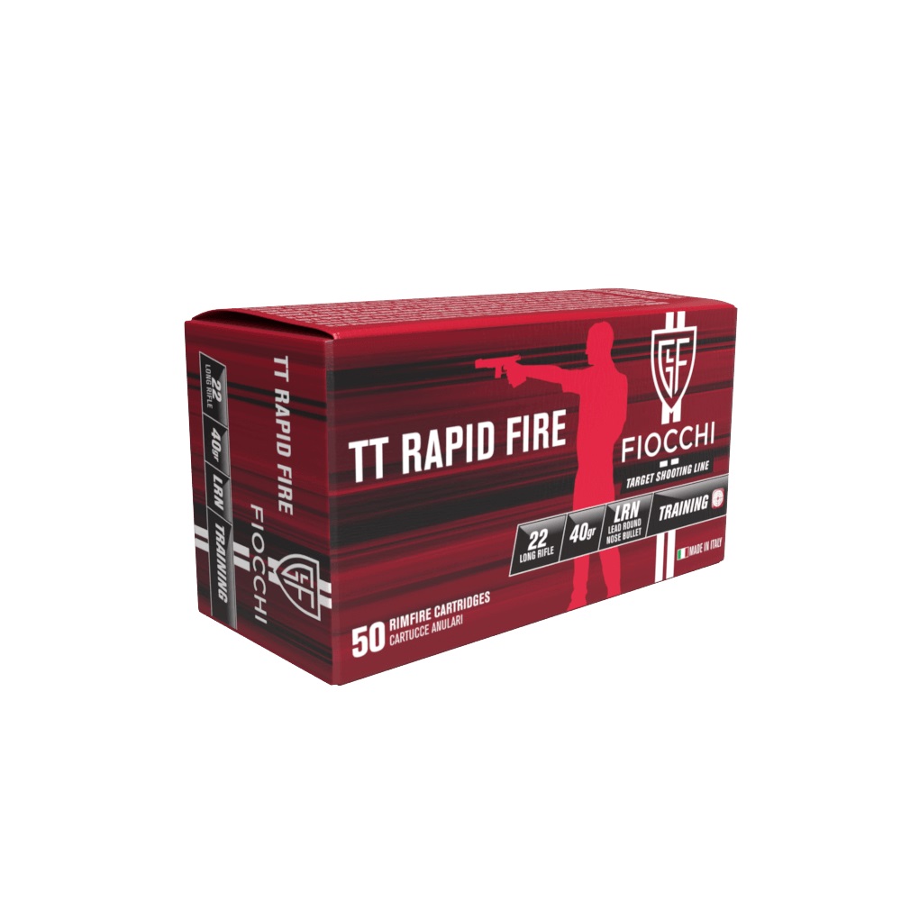 Патрон 22LR Fiocchi TT Rapid Fire 2,6гр (50шт) - фото 1