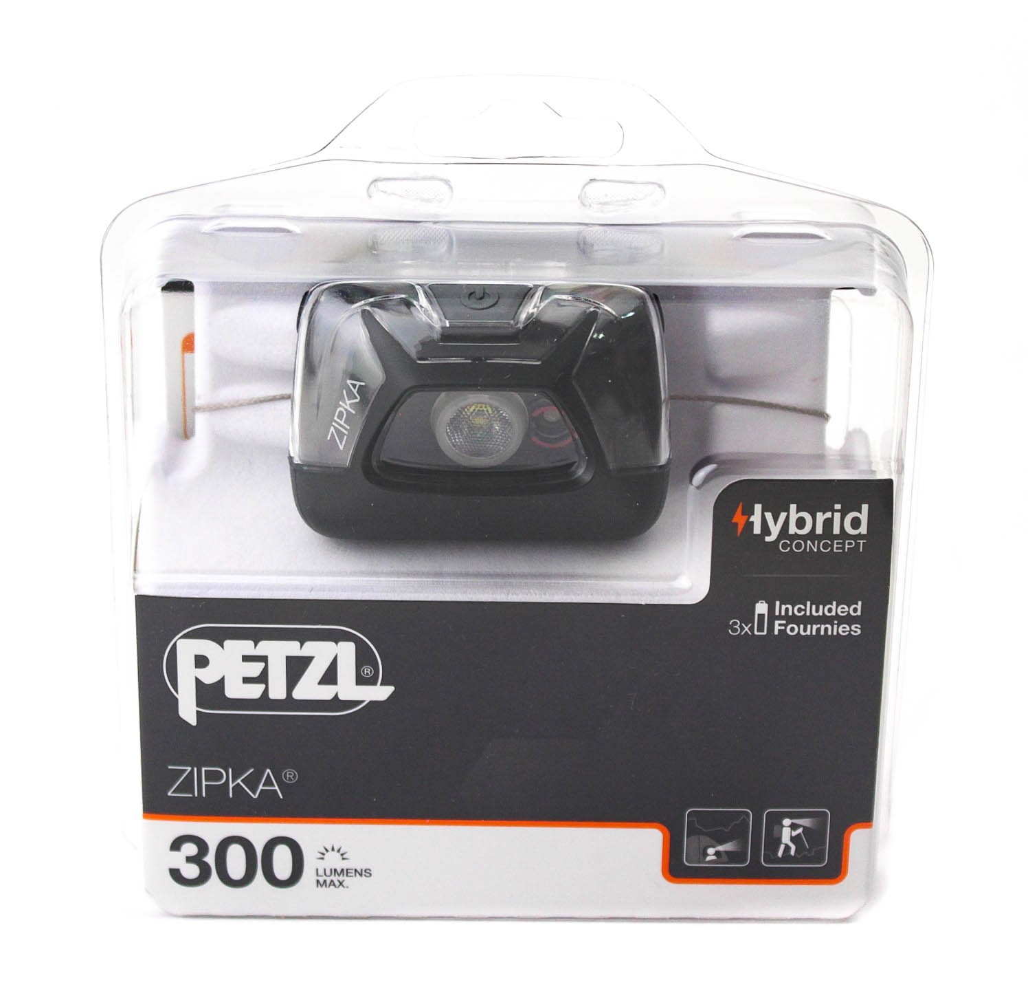 Фонарь Petzl Zipka black - фото 1