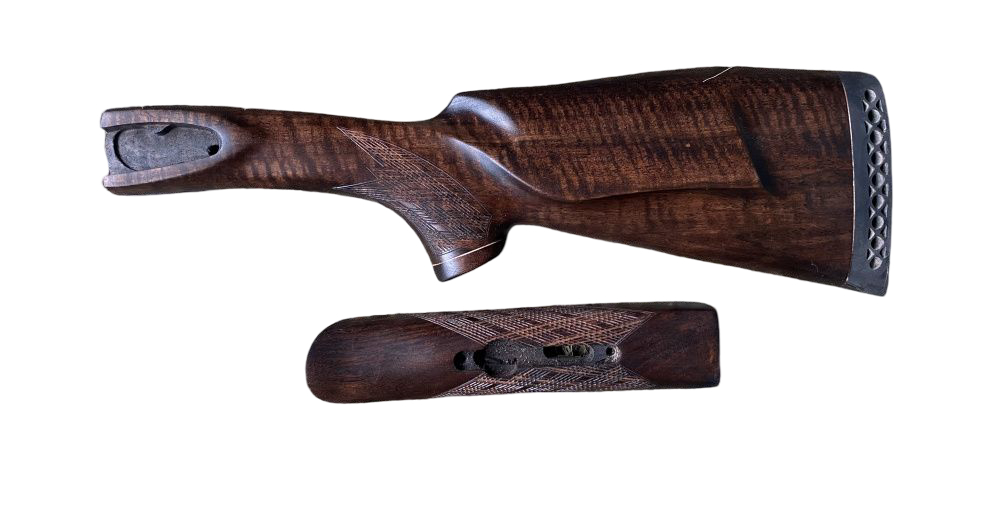 Приклад+цевье Левша ТОЗ-БМ Монте-Карло Премиум орех - фото 1