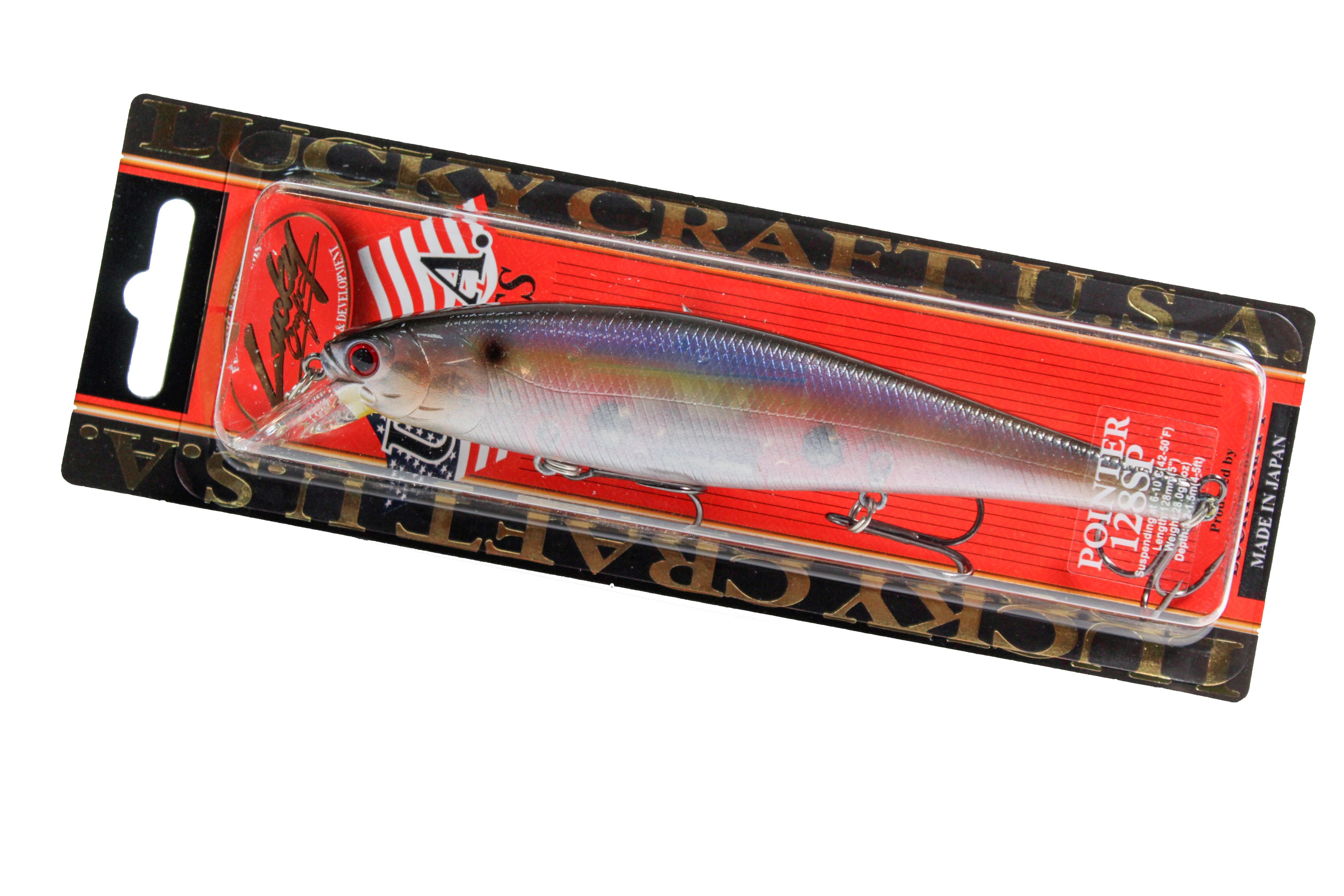 Воблер Lucky Craft Pointer 128 SP 186 Ghost Theadfin Shad - фото 1