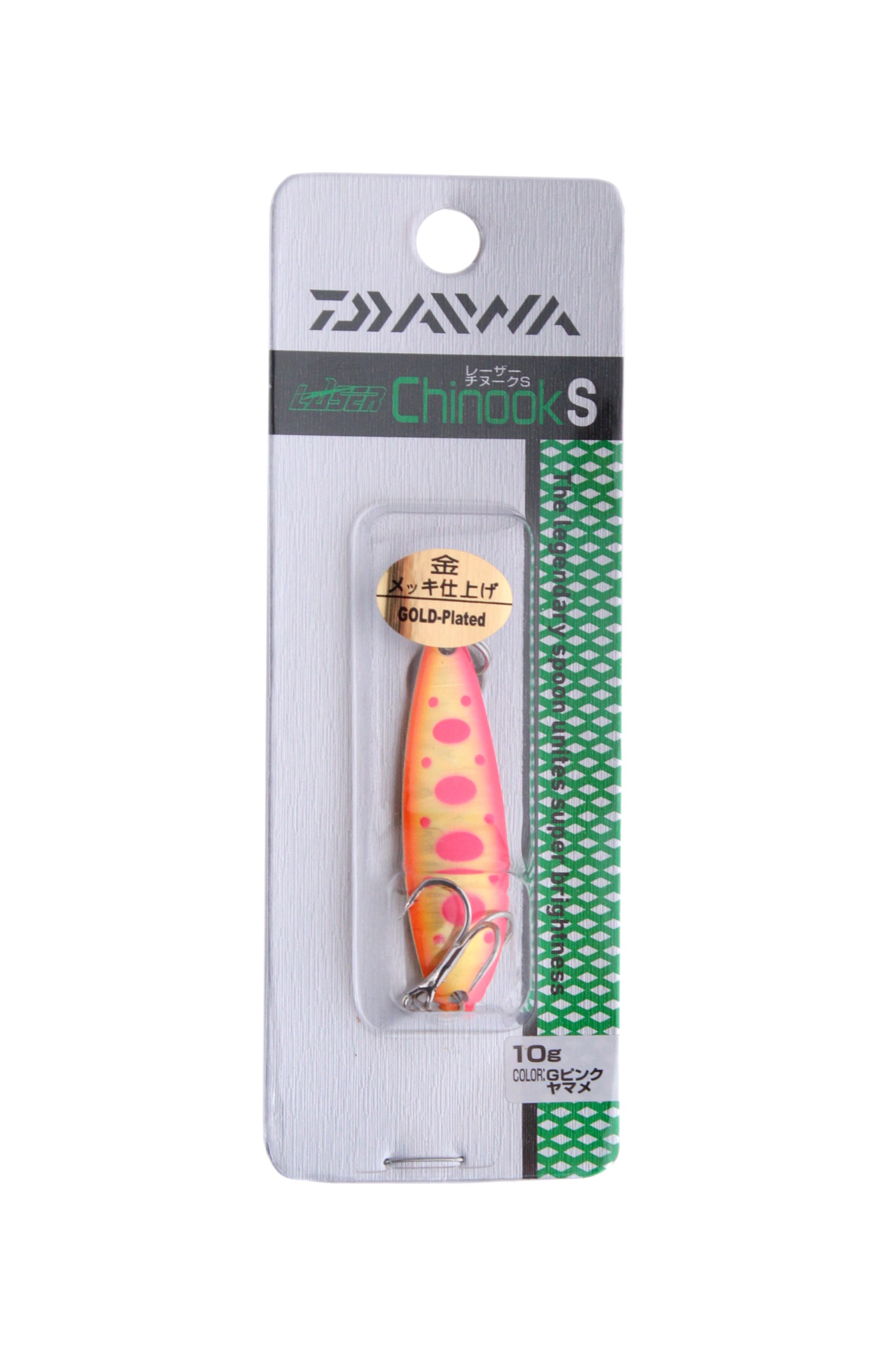 МП Блесна Daiwa Laser Chinook S 10гр G pink yamame - фото 1