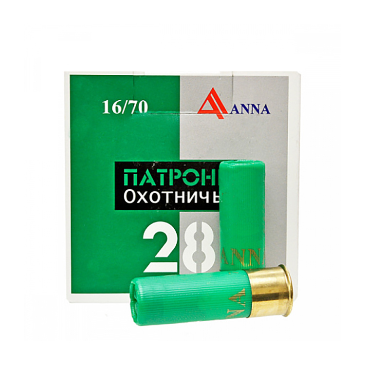 Патрон 16x70 ANNA 5 28г био - фото 1