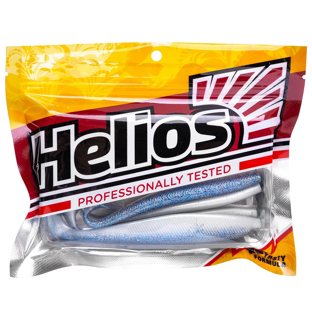 МП Виброхвост Trofey 5.5"/14см Blue Fish 4шт. (HS-25-052) Helios (0) - фото 1