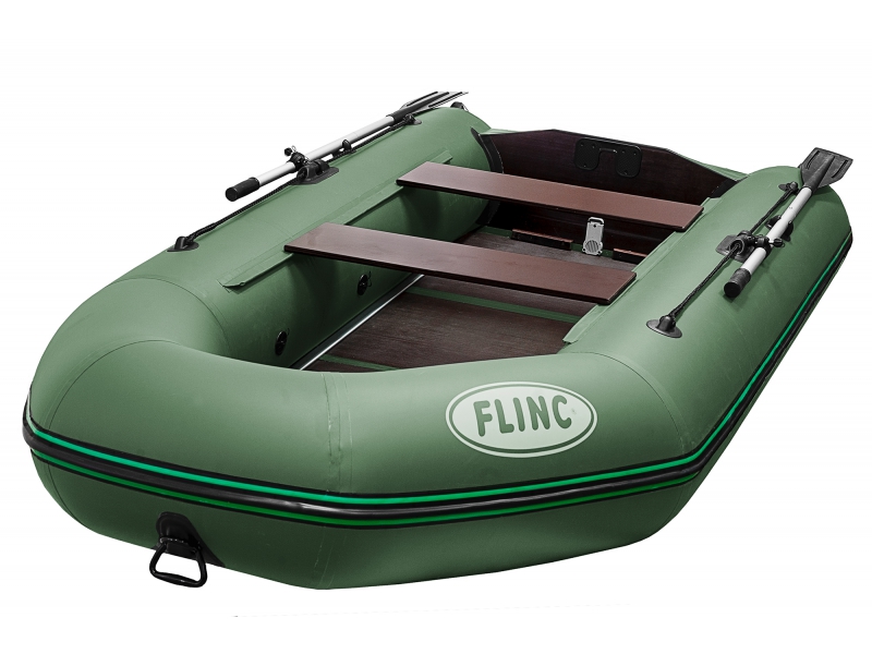 Лодка Flinc FT320K надувная красная
