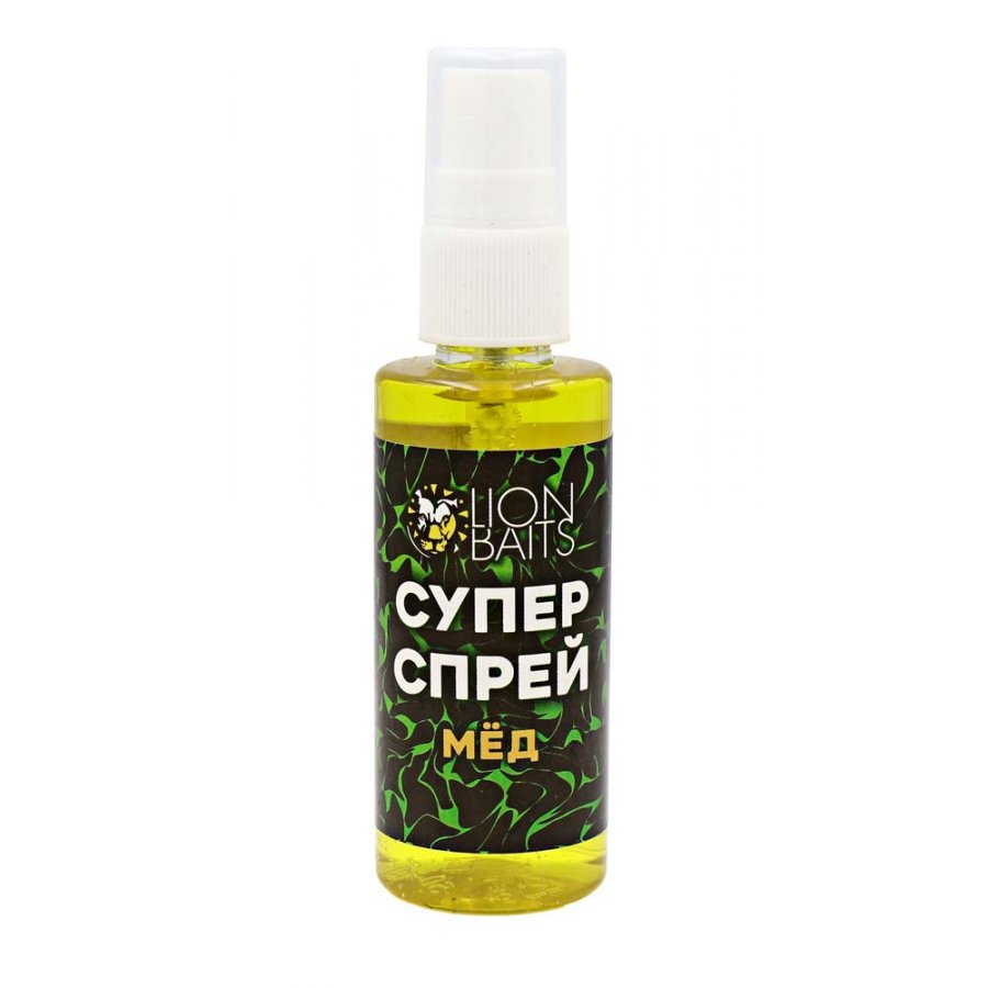 Супер спрей Lion Baits мед 50мл - фото 1