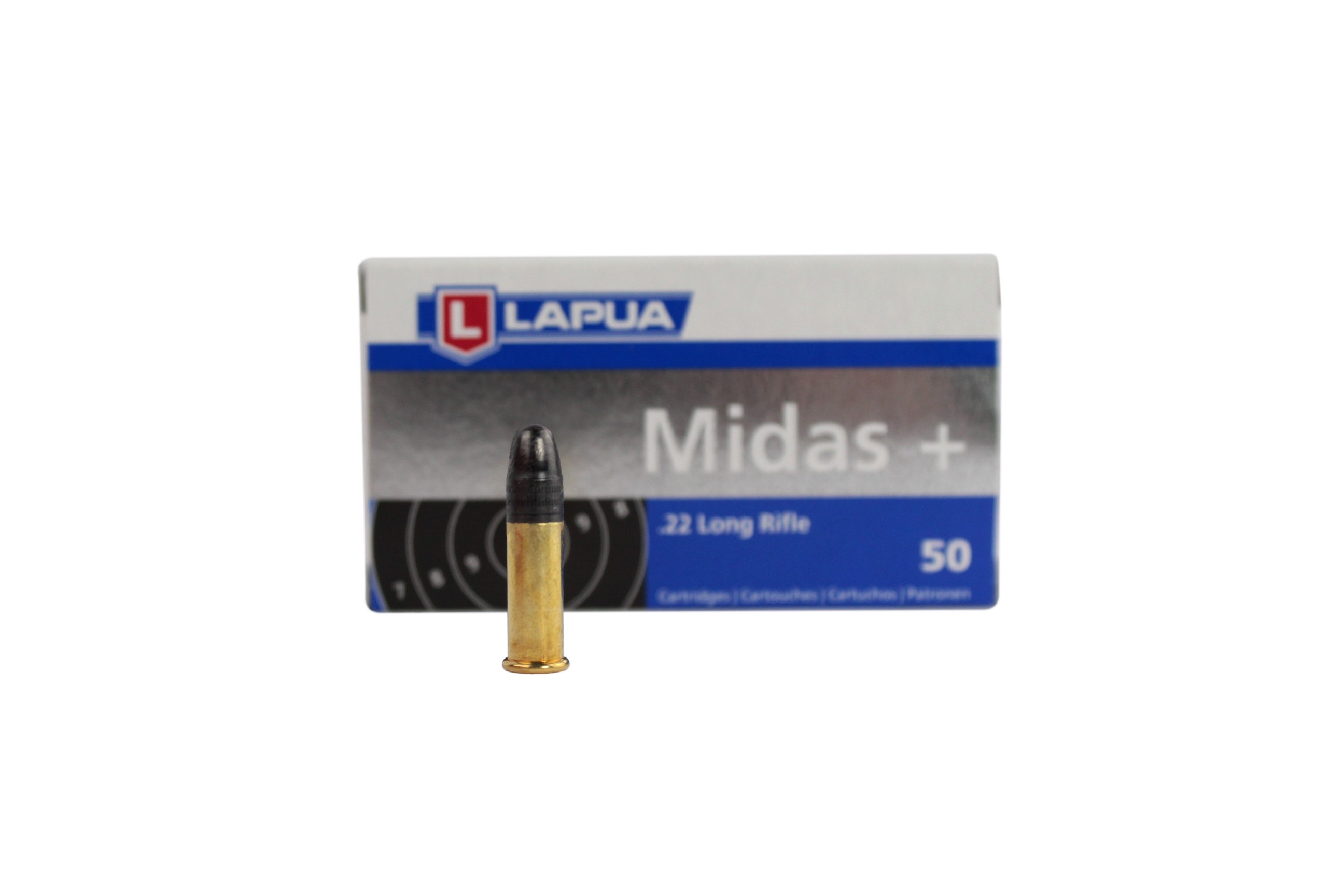 Патрон 22 LR Lapua Midas+ (50шт)