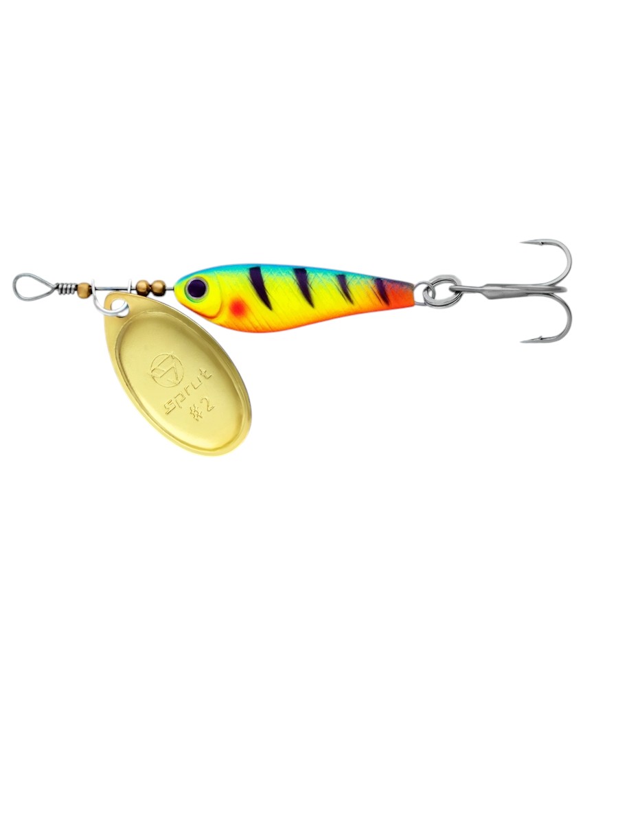 Блесна Sprut Alpina Classic Spinner №2 9гр LBP-G - фото 1