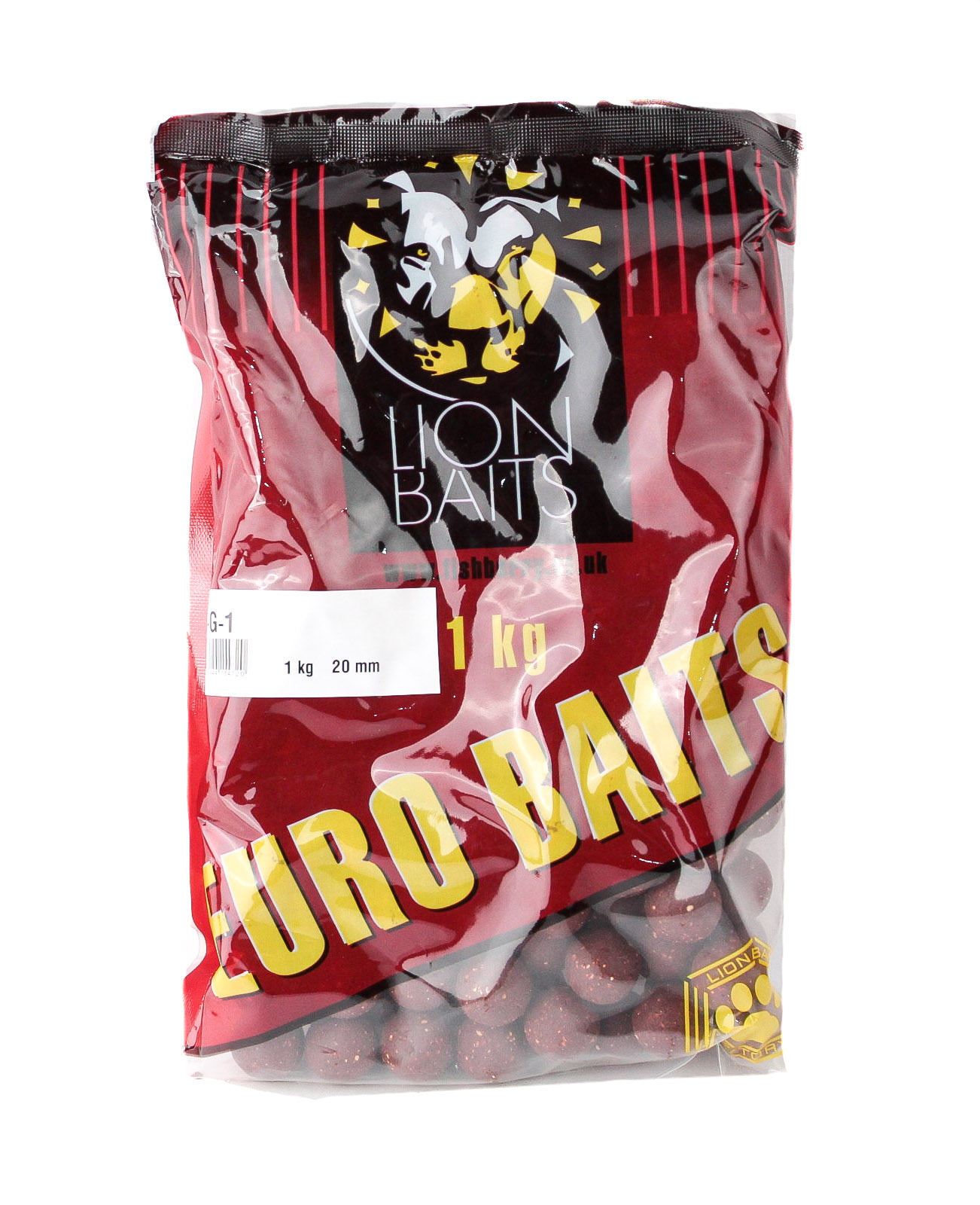 Бойлы Lion Baits K-G-1 20мм 1кг - фото 1