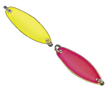 Блесна Nories Masukuroto Rooney 2,8гр цв.002 Fluo-Gelb / Pink - фото 1