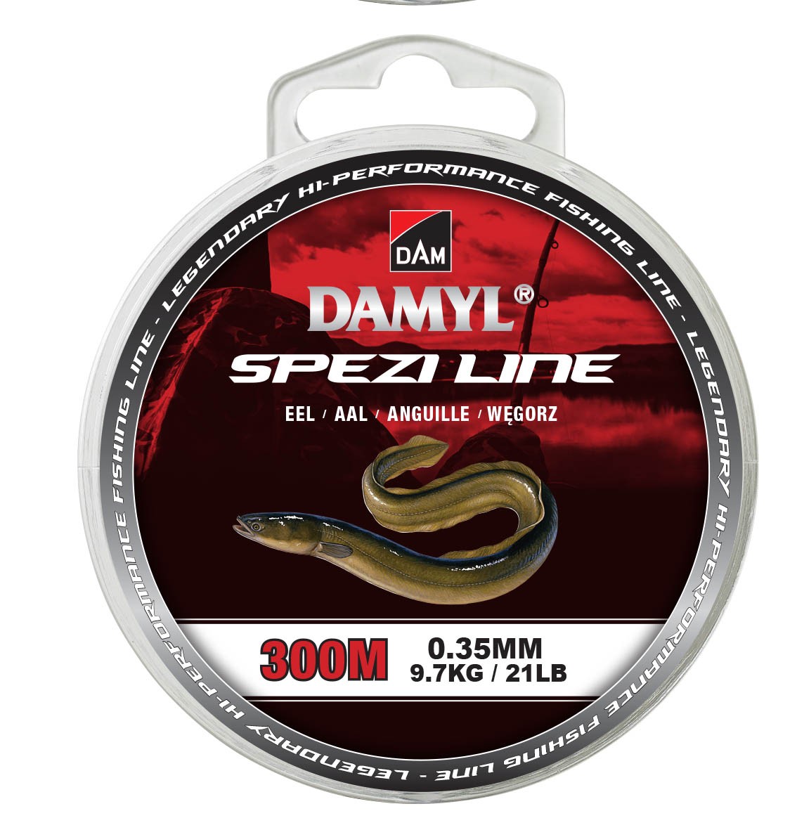 Леска DAM Damyl Spezi Line Eel 300м 0,35мм 9,7кг 21lb brown - фото 1