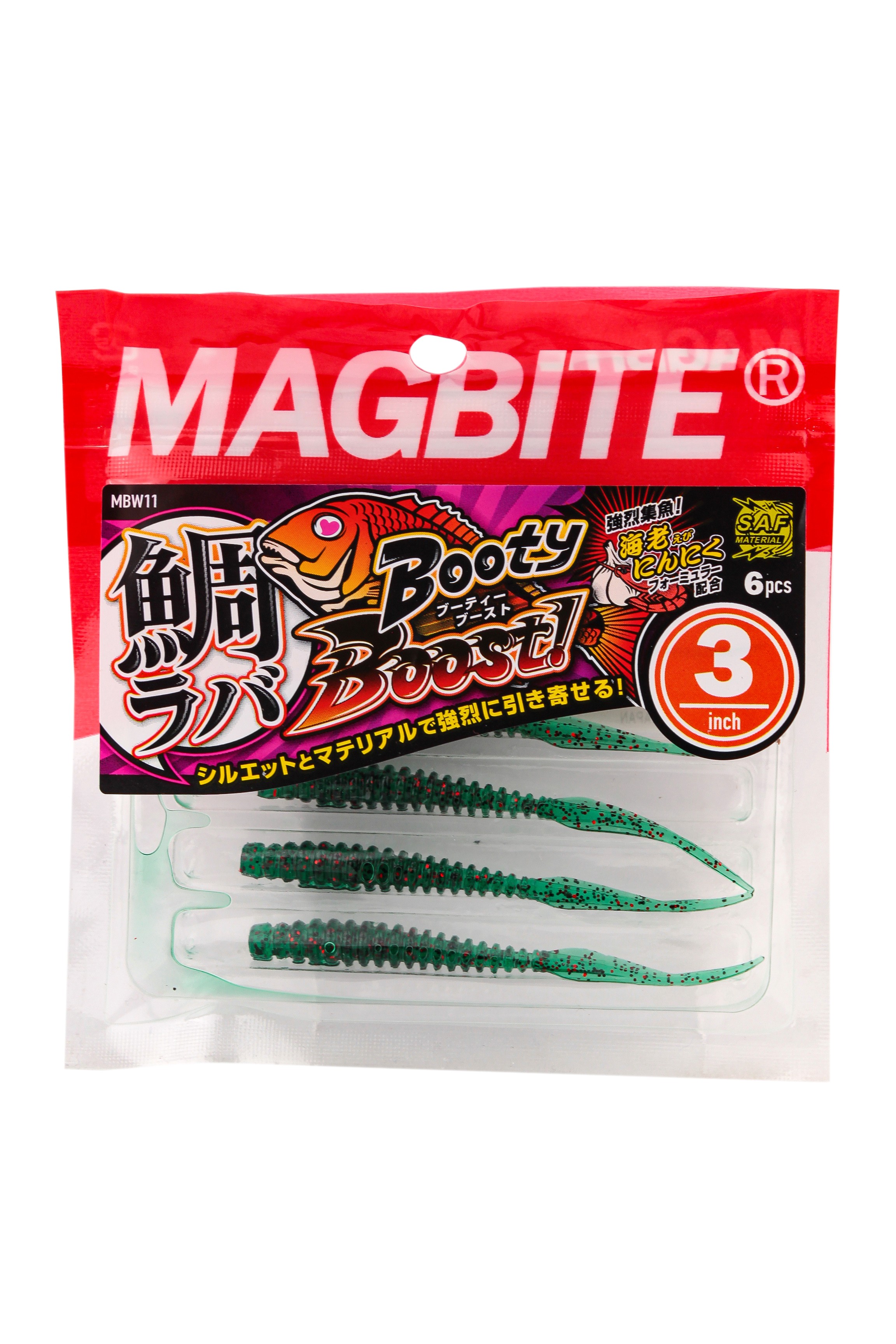 Приманка Magbite MBW11 Tairaba Booty Boost 3,0&quot; цв.32 - фото 1