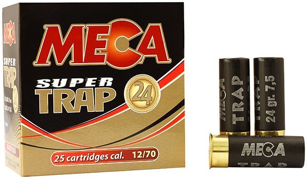 Патрон 12х70 Meca Super Trap 7,5 24гр 1/25 - фото 1