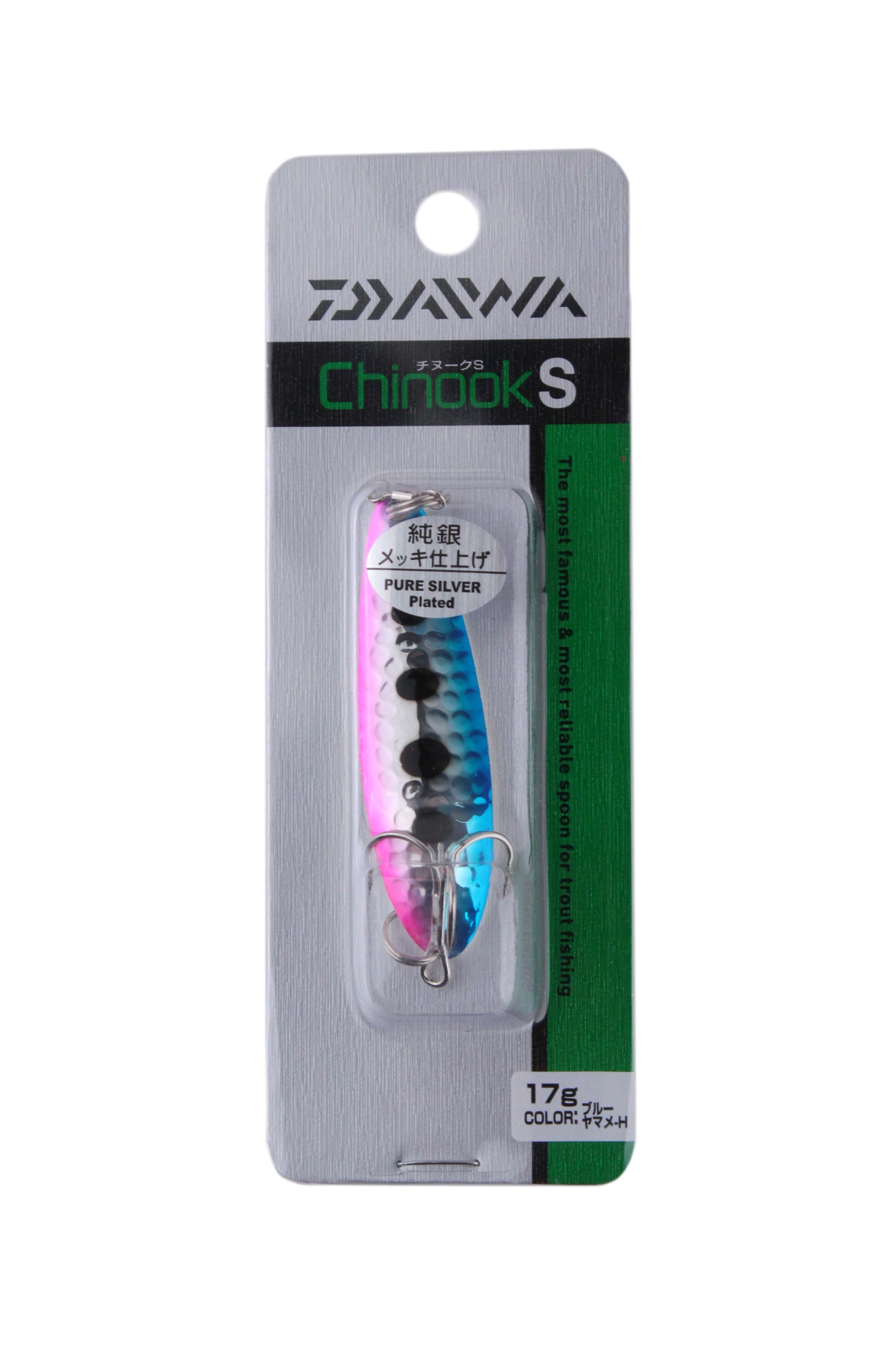 Блесна Daiwa Chinook S 17гр blue yamame-h - фото 1