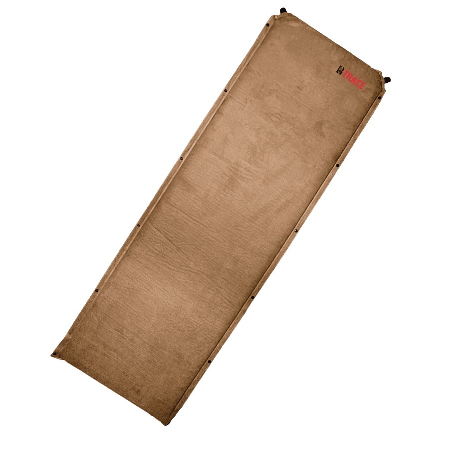 МП Ковер самонадувающийся BTrace Warm Pad Double188х130х5 см, Коричневый - фото 1