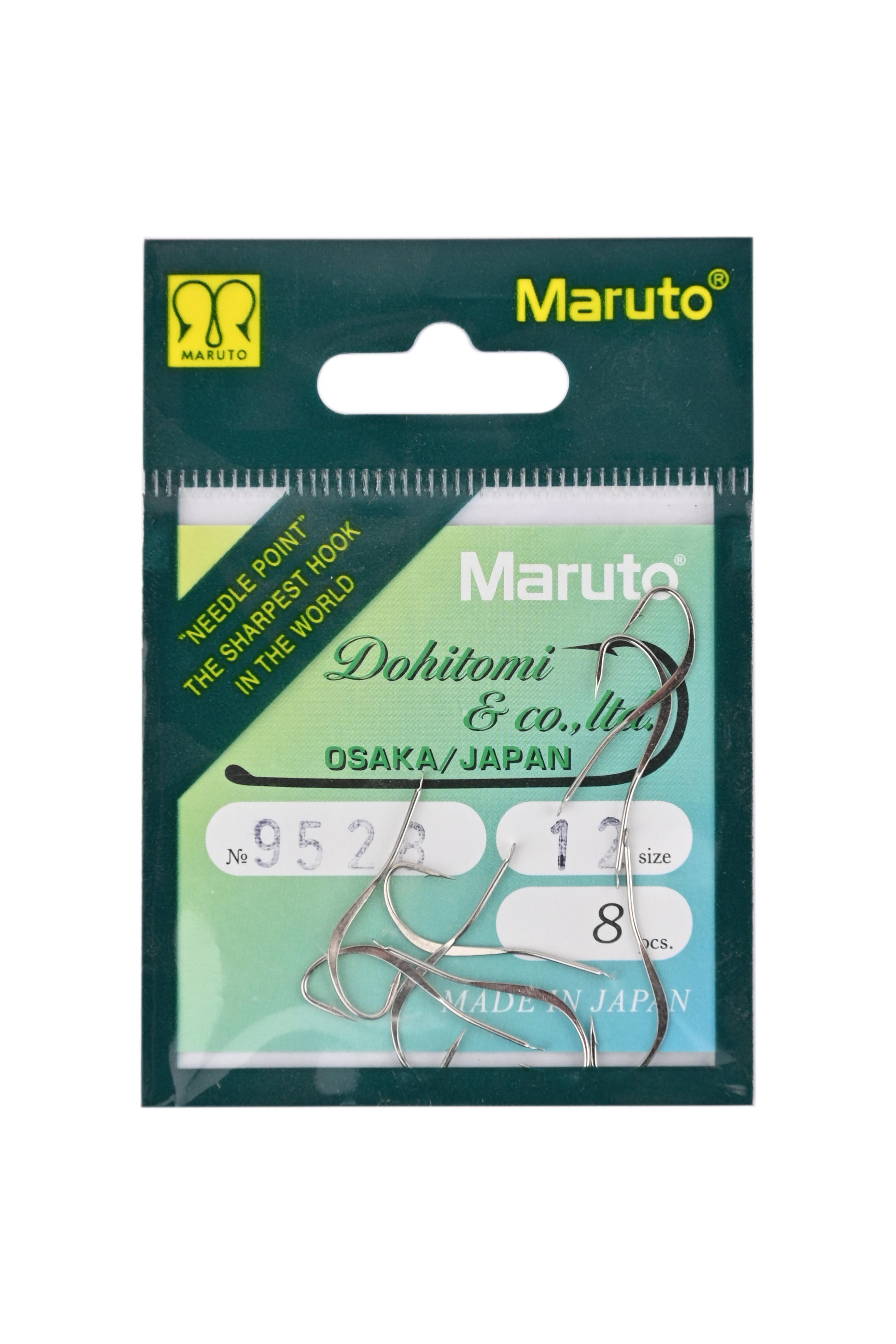 Крючки Maruto 9528 Ni №12 8шт - фото 1