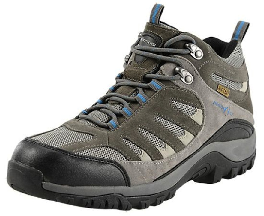 Ботинки NorthICE Trekking mid dale ux air-tex grey/blue - фото 1