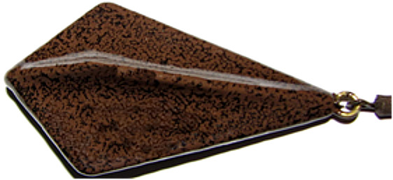 Груз УЛОВКА карповый Стелс 113гр коричневый и черный ил - фото 1