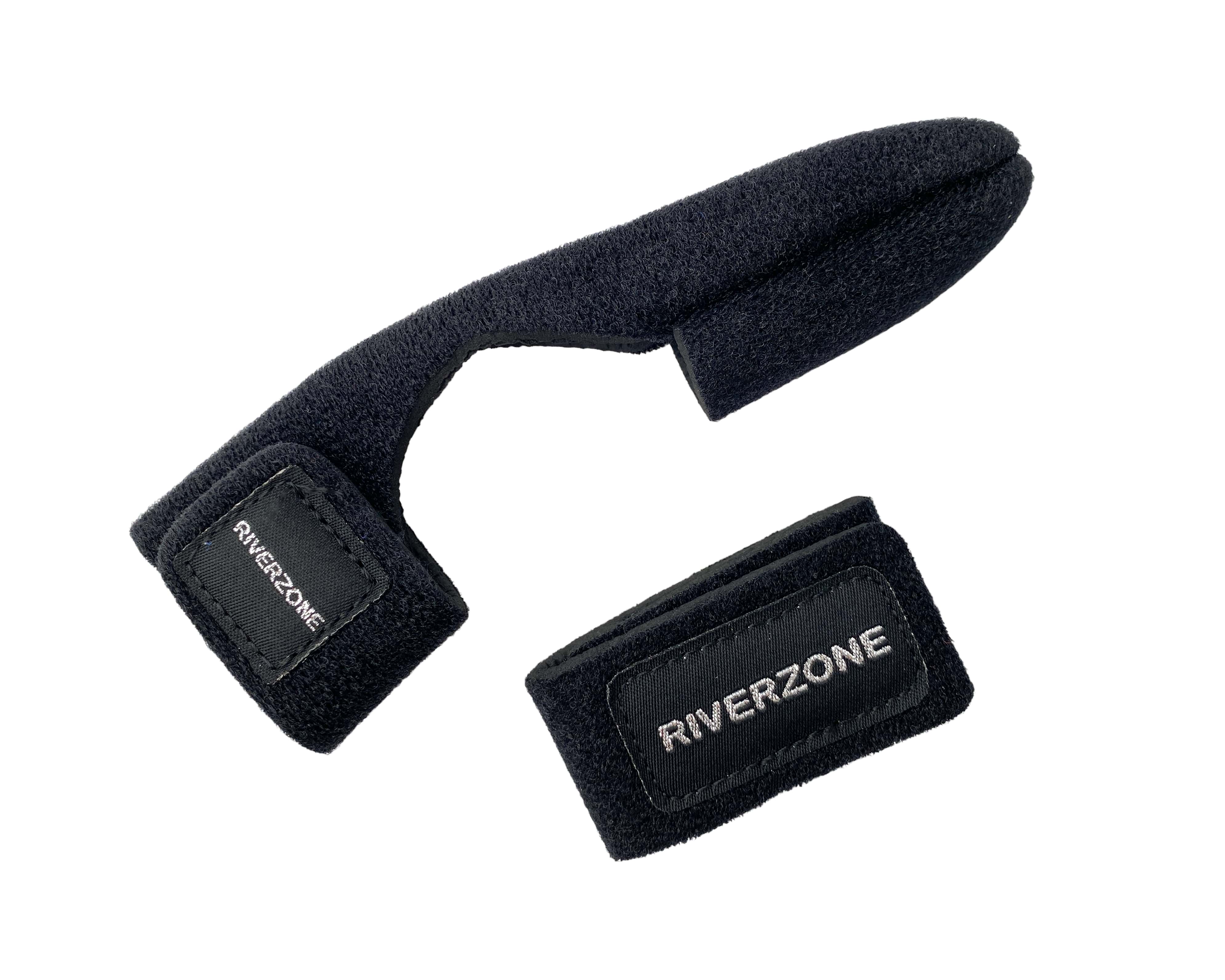 Стяжки Riverzone для удилищ неопрен 0008414L black (2шт) - фото 1