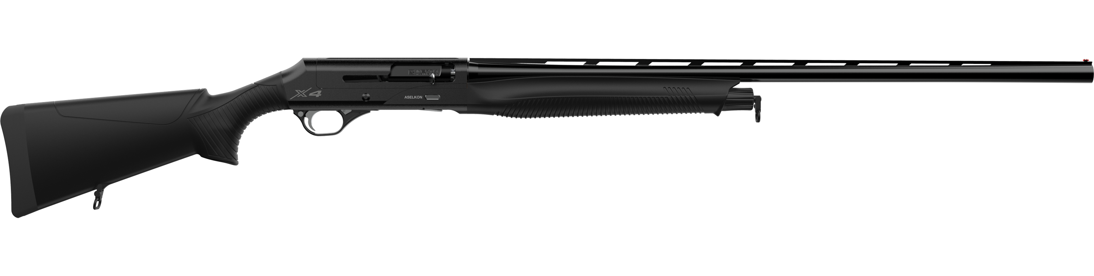 Ружье Aselkon X4 Extra Black 12/76 760 пластик Pasion SL - фото 1