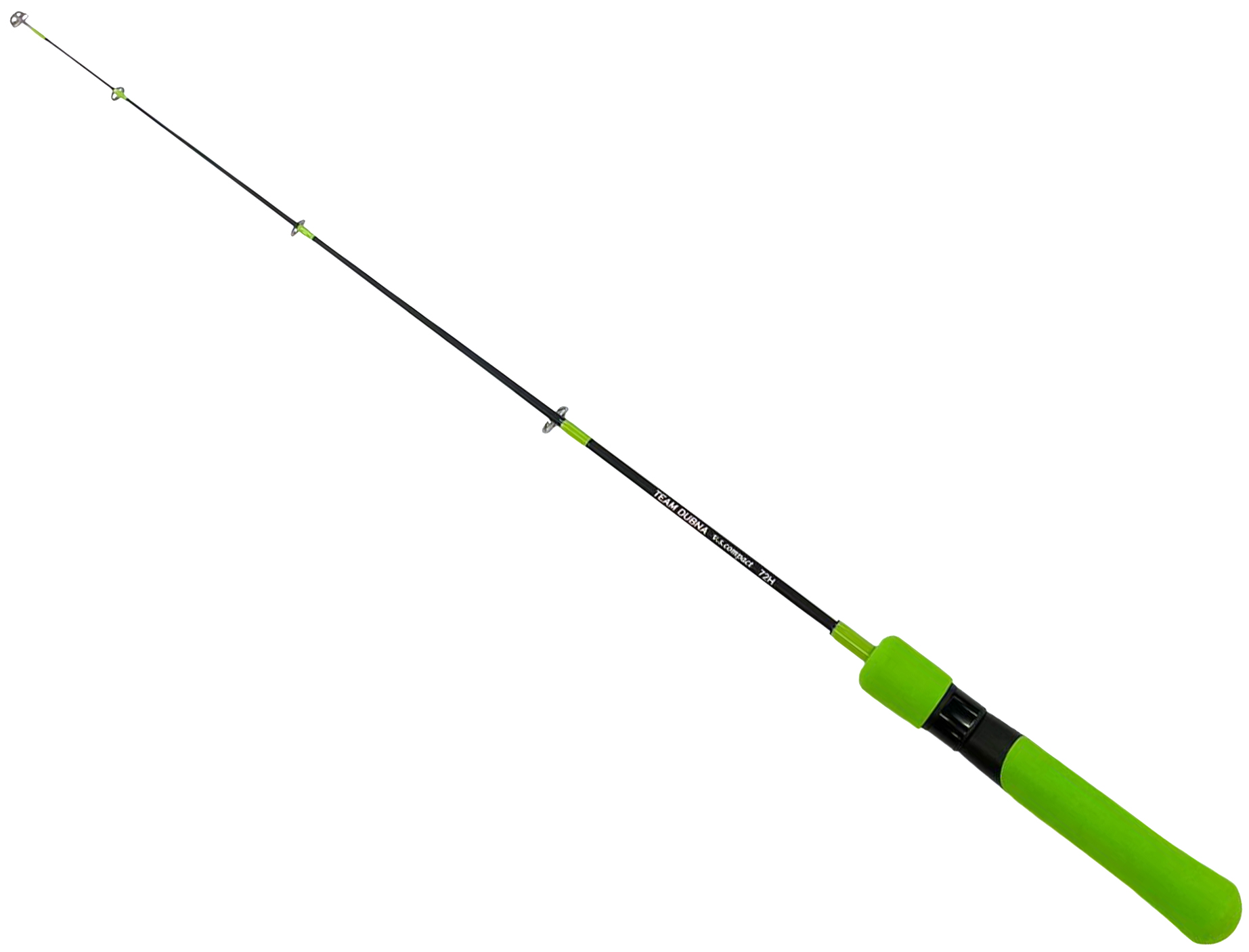 МП Удилище зимнее Team Dubna Vib Special Compact LIME TDVSCL-72H - фото 1