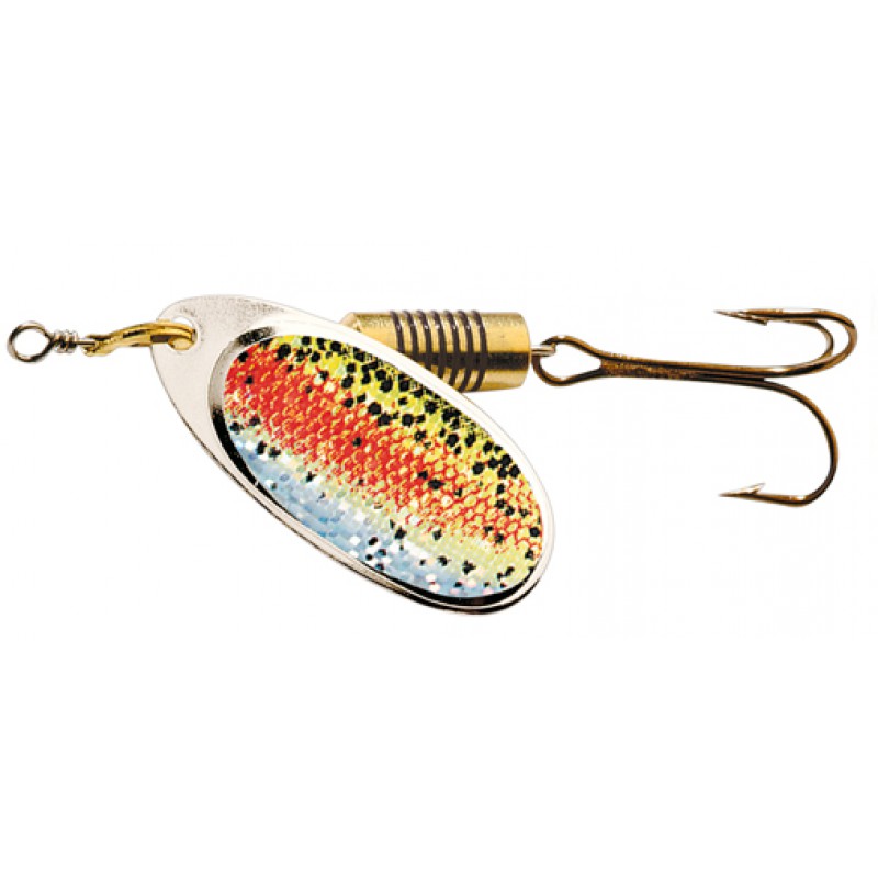 Блесна Effzett Nature 3D Spinner №1 3гр Sinking rainbow trout - фото 1