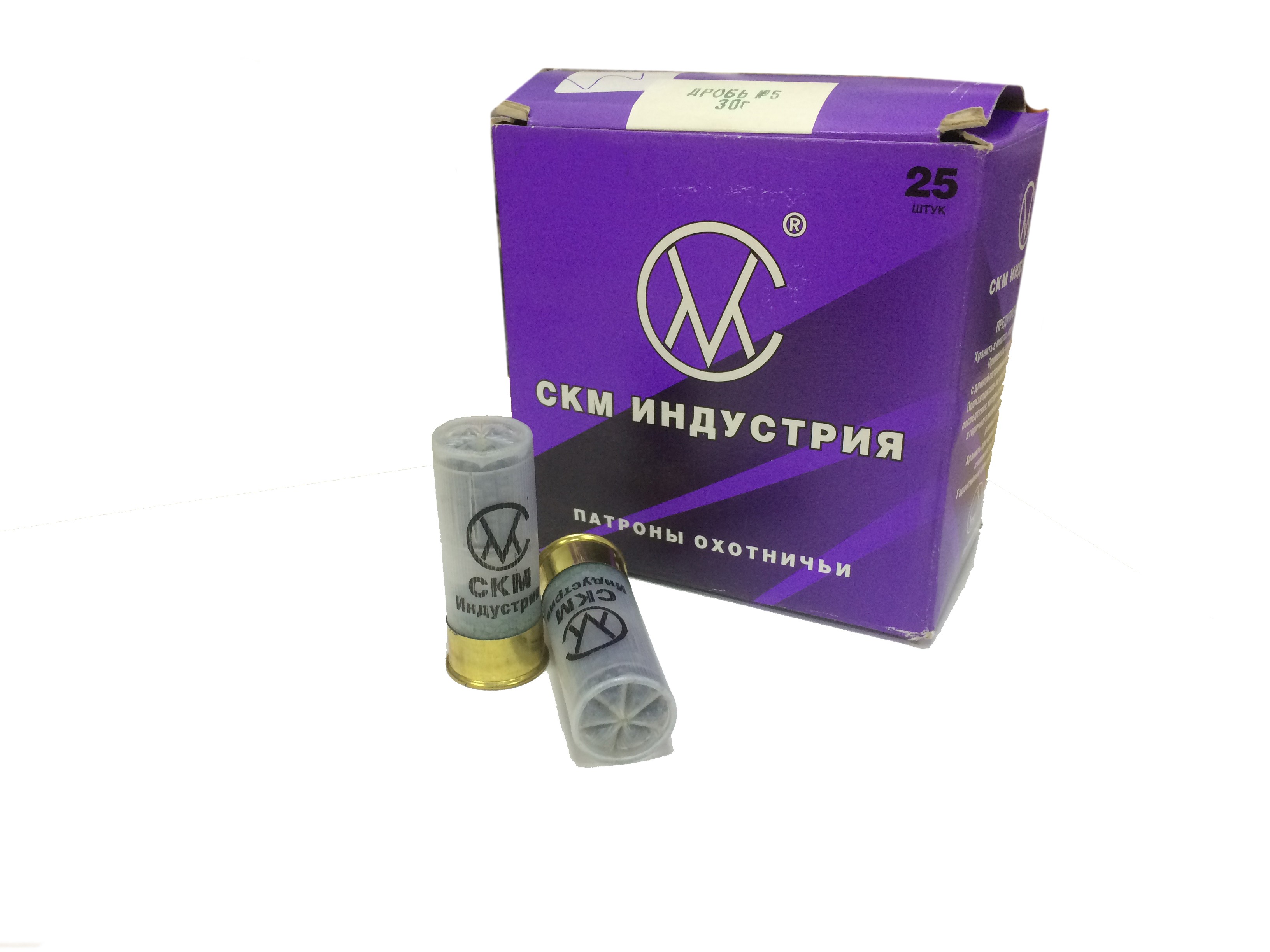 Патрон 12х65 СКМ 3 30