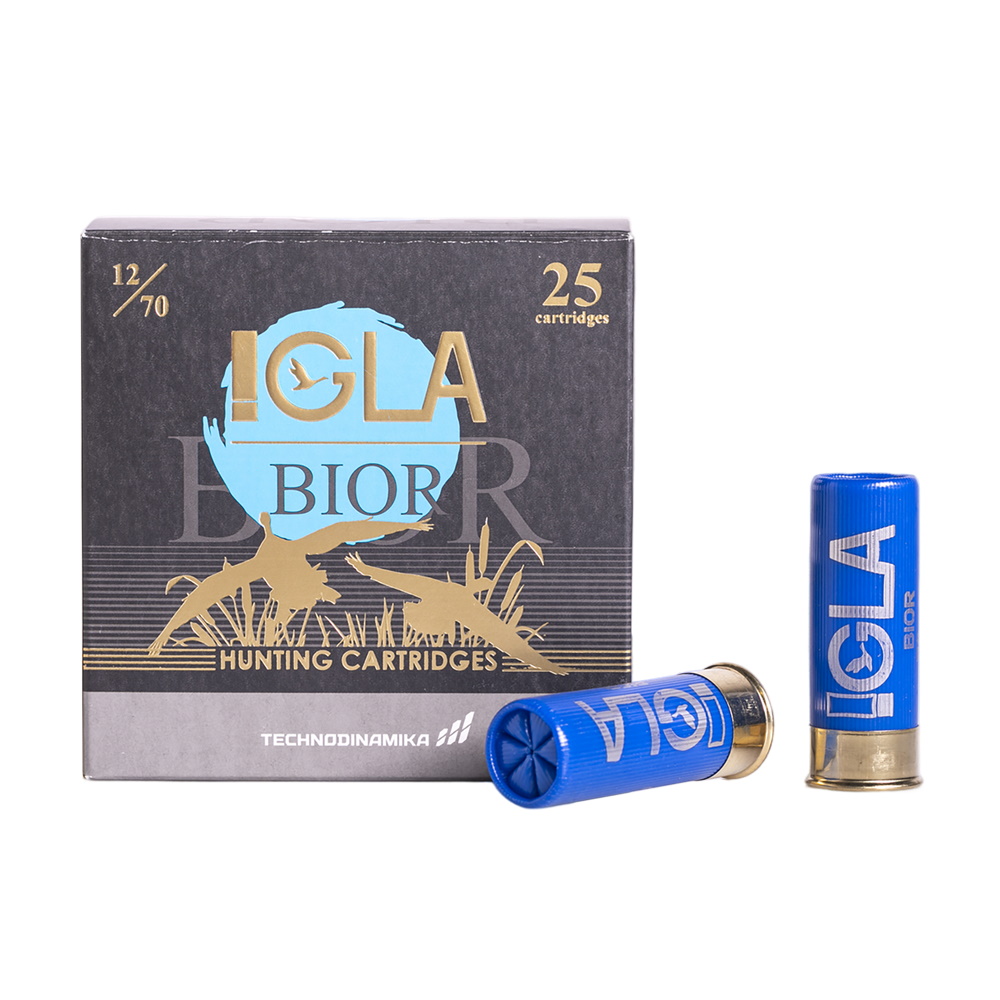 Патрон 12х70 Игла 4 32гр био - фото 1