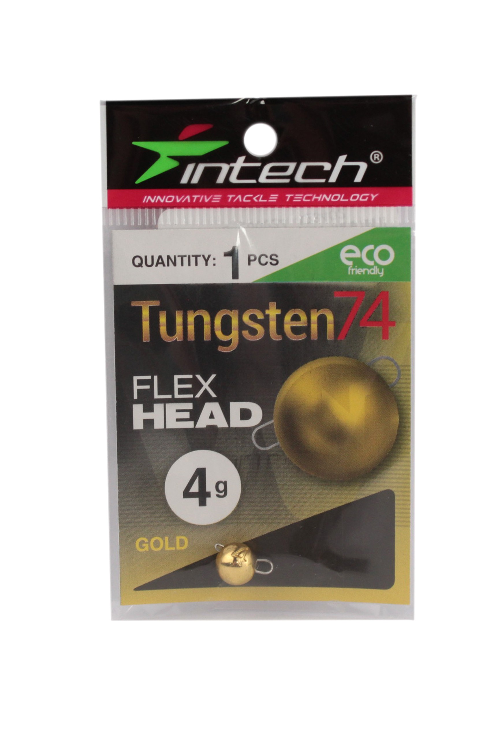 Груз Intech Tungsten 74 gold 4,0гр 1шт - фото 1
