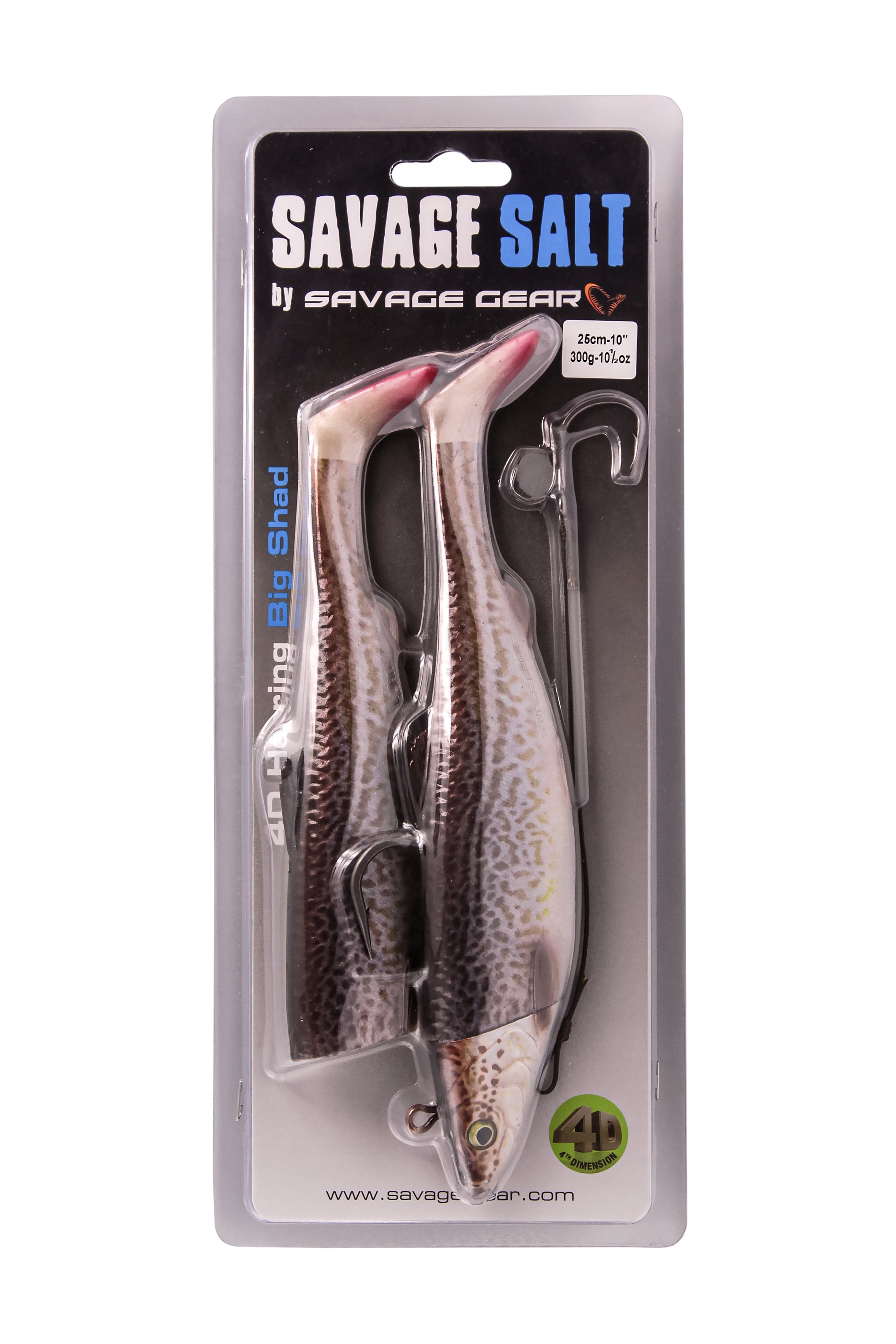 Приманка Savage Gear 3D Herring big shad 25см 300гр 1+2шт cod PHP - фото 1