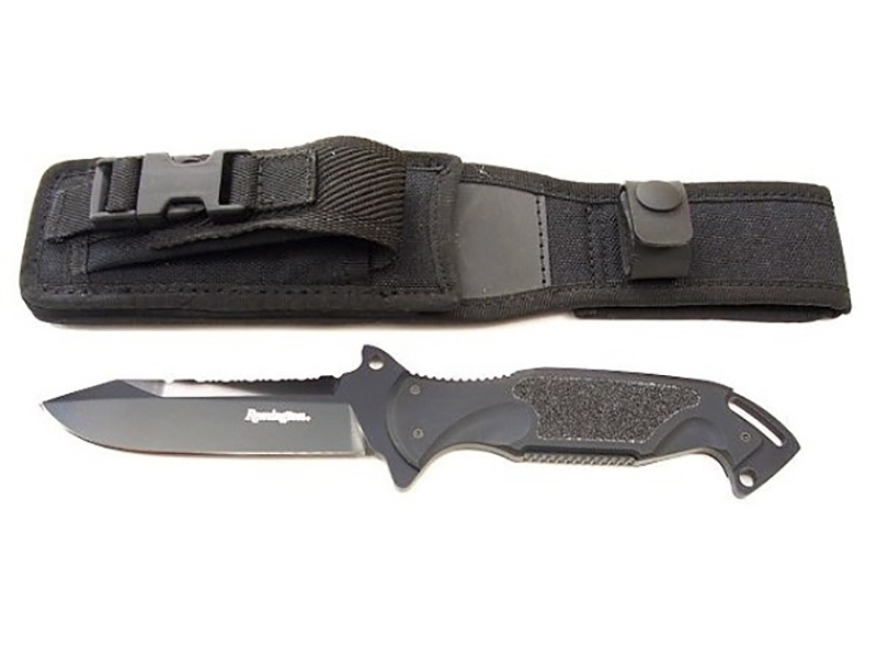Нож Remington Zulu 1 Civilian Clip Teflon фикс. клинок сталь - фото 1