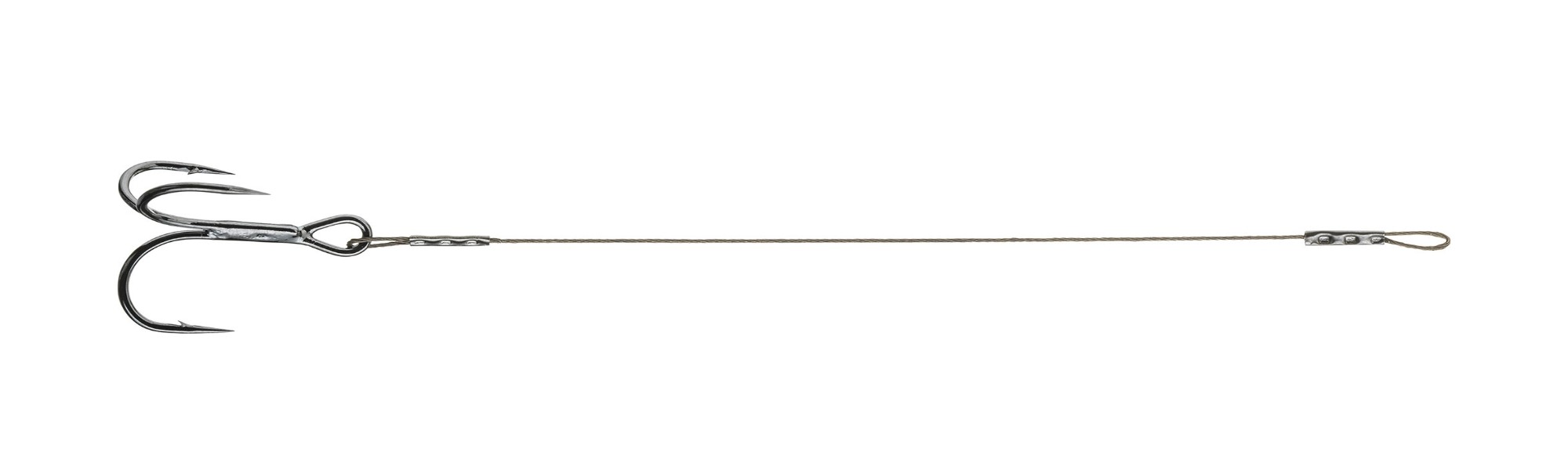 Крючок Daiwa Prorex Assist Hook Wire PX 7x7 7см 9,5кг 20lb №4 - фото 1