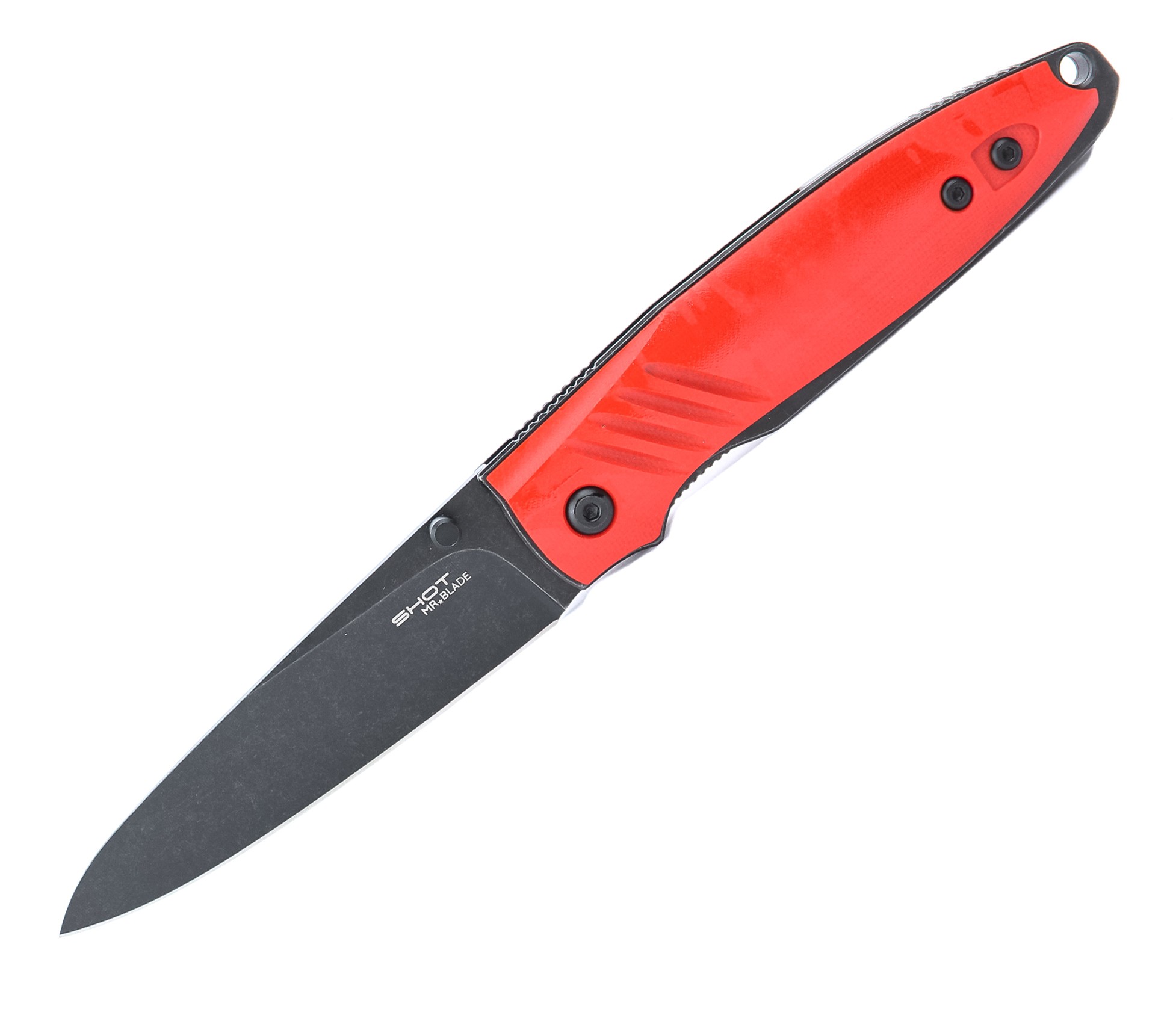 Нож Mr.Blade Shot bl S/W red - фото 1